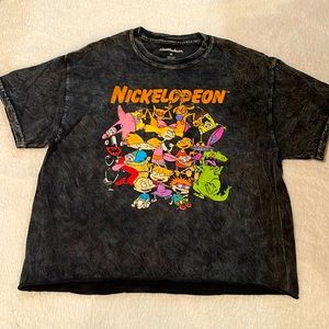 Women’s crop top Nickelodeon T-shirt